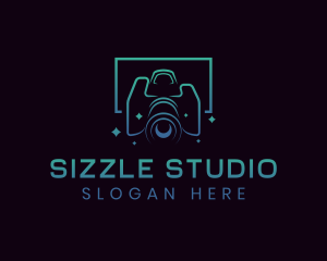 Camera Lens Studio logo design