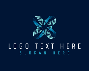 Abstract Sound Waves logo