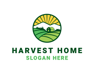 Farmer House  Barn logo