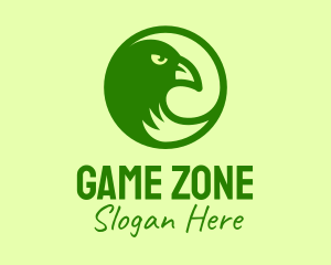 Green Eagle  Circle logo