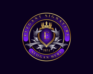 Royal Crest Crown logo design