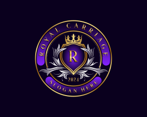 Royal Crest Crown logo design