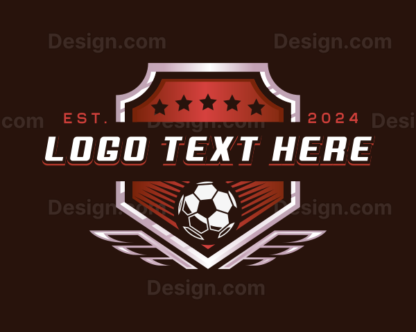 Soccer League Football Logo