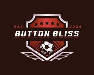 Soccer League Football logo design