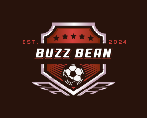 Soccer League Football logo design