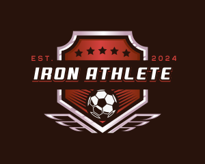 Soccer League Football logo design