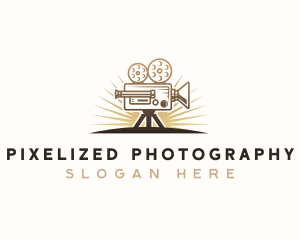 Media Film Camera logo design