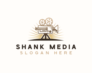 Media Film Camera logo design