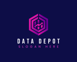 Analytic Data Stack logo design