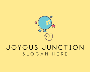 Balloon Party Celebration logo