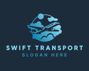 Airplane Airline Transport logo