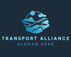 Airplane Airline Transport logo