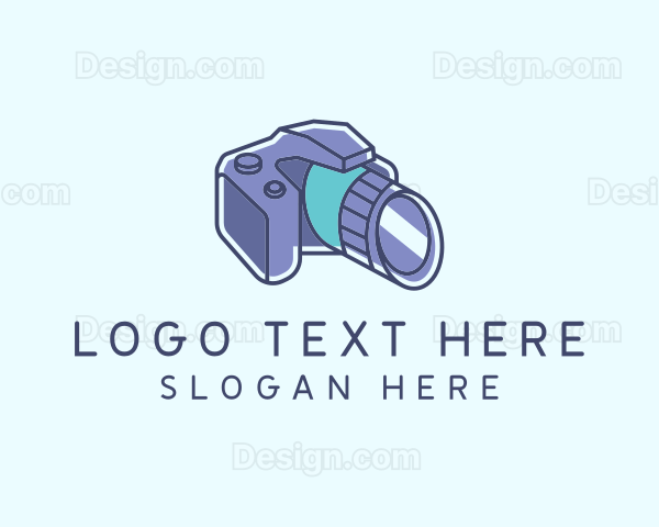 DSLR Photography Camera Logo