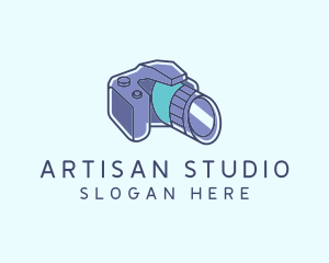 DSLR Photography Camera logo design