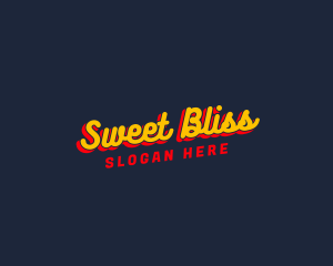 Retro Funky Brand logo design