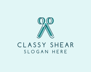 Hair Salon Shears  logo design