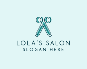 Hair Salon Shears  logo design