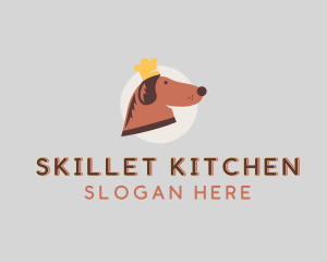 Dog Chef Pet logo design