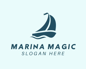 Sea Yacht Sailing logo design