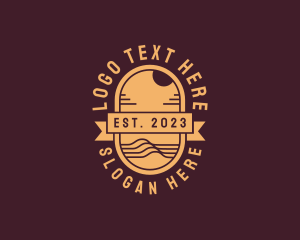 Sunset Hipster Vacation logo