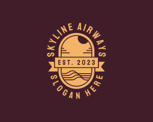 Sunset Hipster Vacation logo
