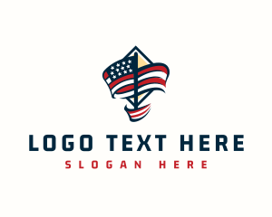 American Patriotic Flag logo