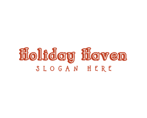 Fun Holiday Business logo design