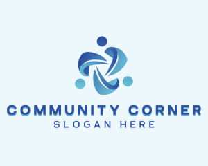 Community People Association logo design