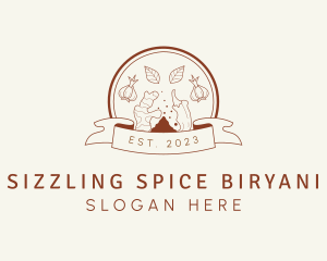 Spices Condiments Vegetarian logo design