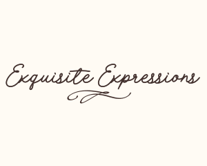Elegant Signature Calligraphy logo