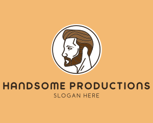 Handsome Man Salon  logo