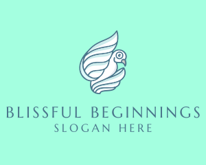 Peace Dove Wing logo