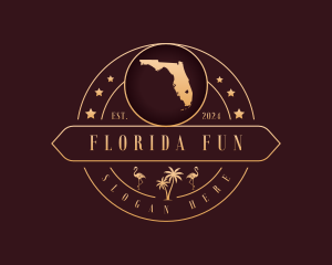 Florida Map Tourism logo