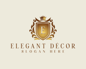 Elegant Premium Shield logo design