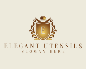 Elegant Premium Shield logo design