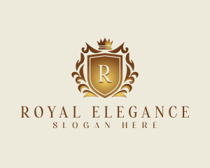 Elegant Premium Shield logo design