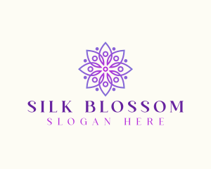 Beauty Mandala Flower logo design