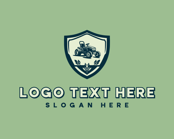 Lawn Mowing logo example 3