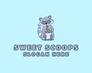 Raccoon Ice Cream logo