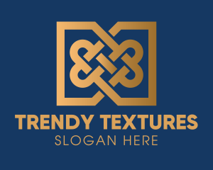 Premium Textile Pattern logo design