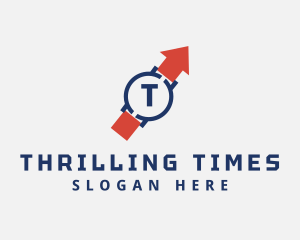 Arrow Wristwatch Time logo