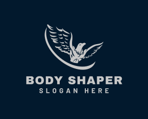 Eagle Gym Bodybuilding logo design