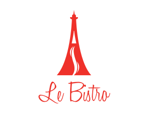Red Eiffel Vape logo