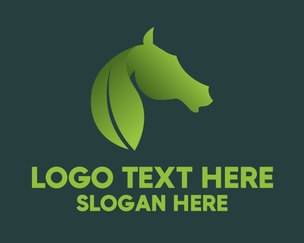 Equine Massage logo example 1