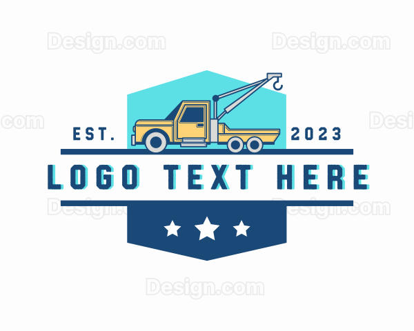 Industrial Tow Truck Logo