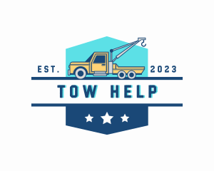 Industrial Tow Truck logo