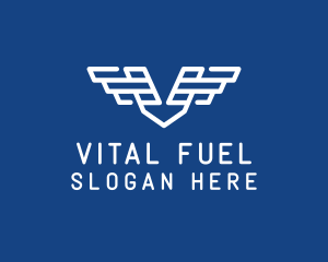 Automobile Mechanical Wing logo design