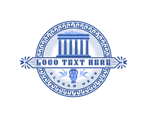 Greek Historical Landmark logo