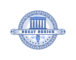 Greek Historical Landmark logo design
