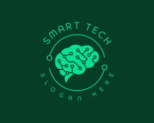 Ai Brain Technology logo design